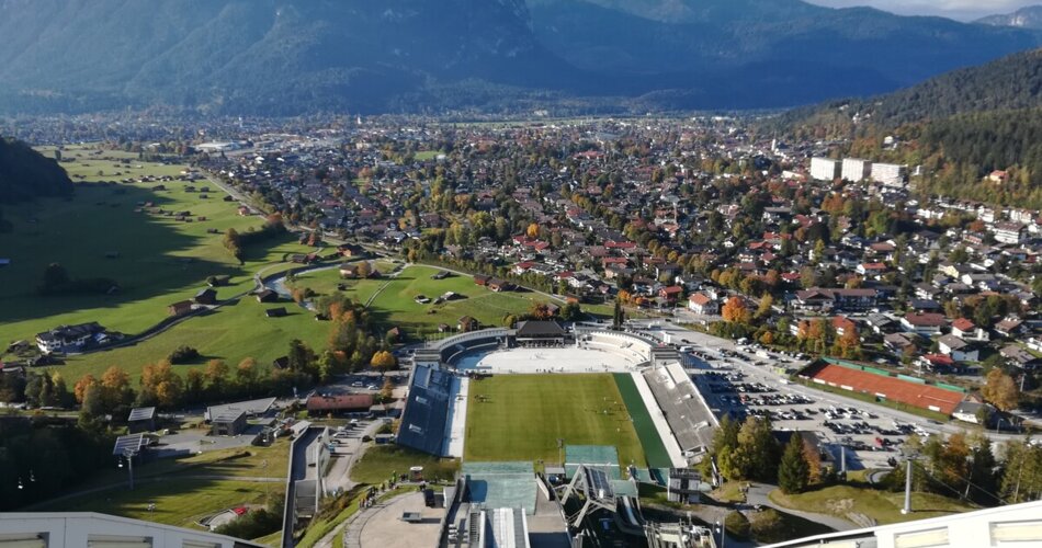 Große Olympia Sprungschanze in Garmisch-Partenkirchen | © GaPa Tourismus GmbH