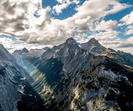 Blick in das Reintal in  Garmisch-Partenkirchen | © Nomi Baumgartl