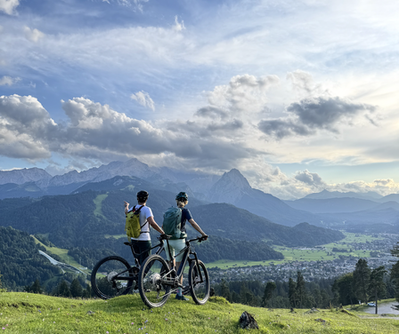 Mountainbiken am Wank in Garmisch-Partenkirchen | © GaPa Tourismus GmbH