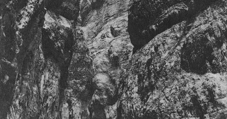 Historische Ansichtskarte der Partnachklamm | © Markt Garmisch-Partenkirchen