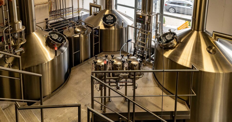 Blick auf die Bierbrauerei im Brauhaus Garmisch | © Claudia Becker