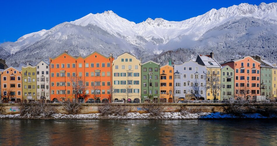 Bunte Häuser von Innsbruck | © Pixabay/Dave Oxberry