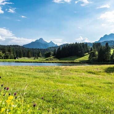 Blick auf den Schmalensee | © Zugspitz Region GmbH/ Erika Spengler